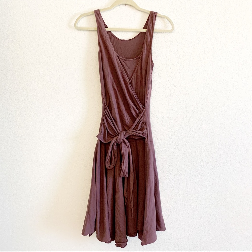 Velvet | Graham and Spencer Tie Tank Dress Mauve S